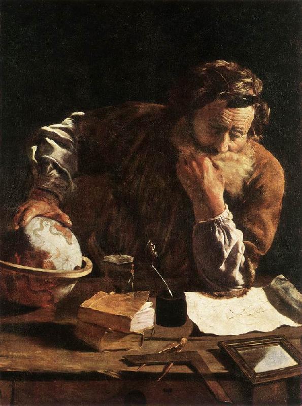 FETI, Domenico Portrait of a Scholar shh oil painting picture